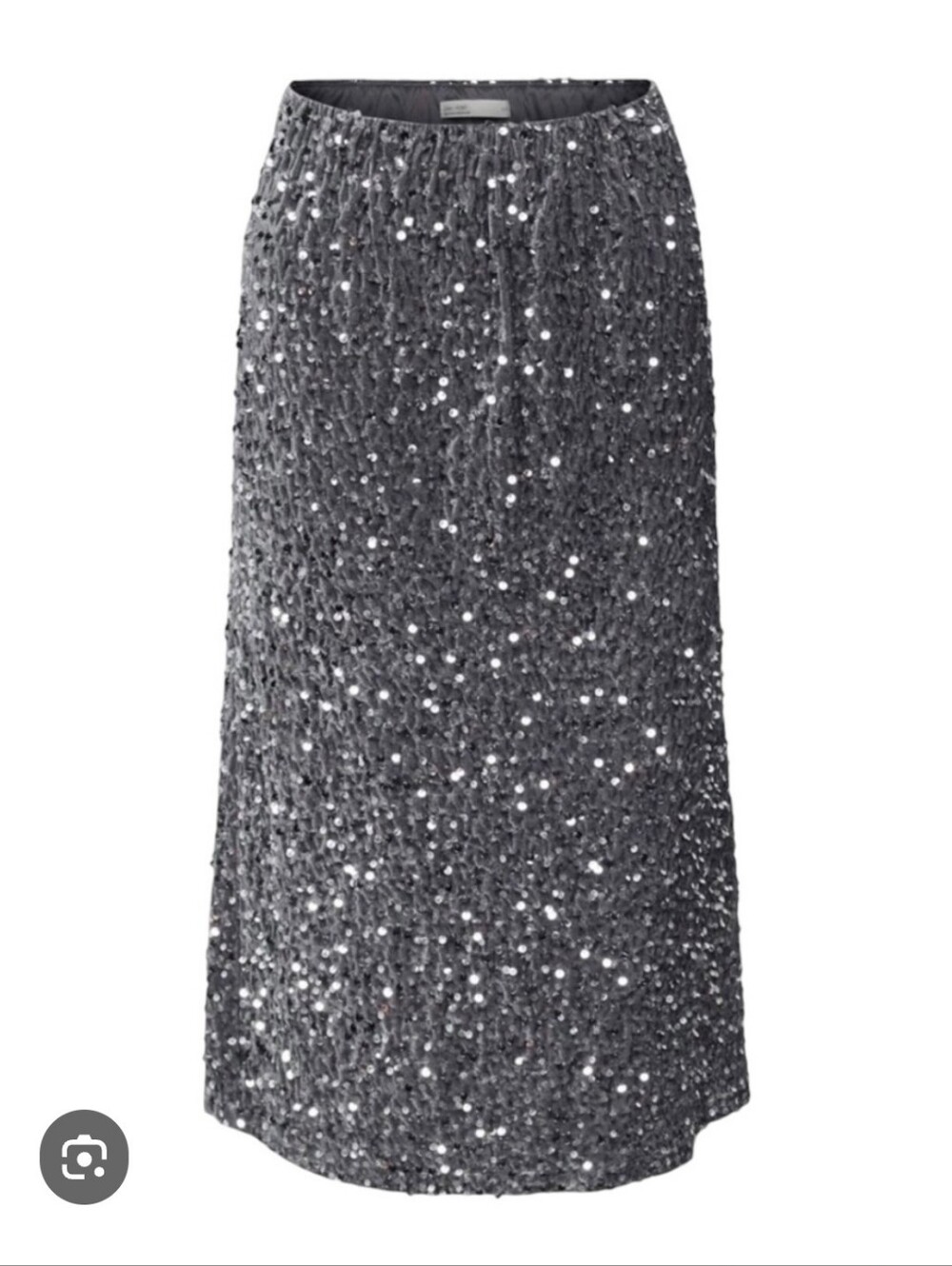 OAK + FORT Sequin Midi Skirt NWT Size XS